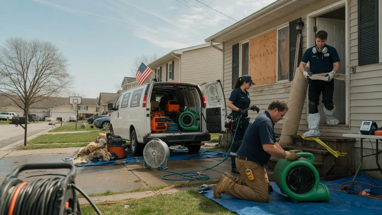 Water Damage Restoration in Georgetown, PA near me